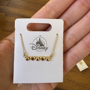 Disney Gold Heart Bracelet
